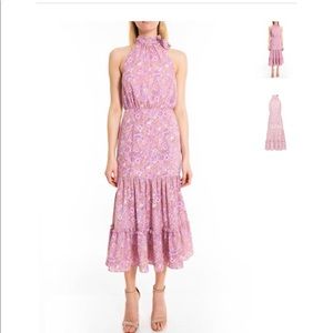 NWT Pink and Purple Floral Dress